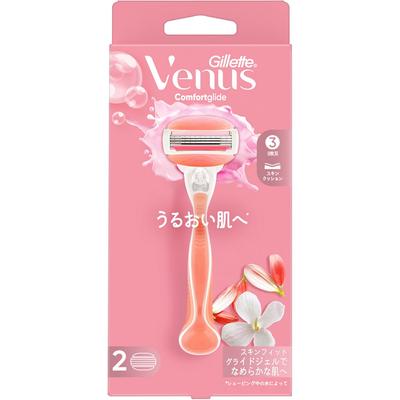 VenuS PG DESIGN VenuS Comfort LIGht MoiSturizing Skin Аромат белого чая Женская бритва с 2 сменными лезвиями