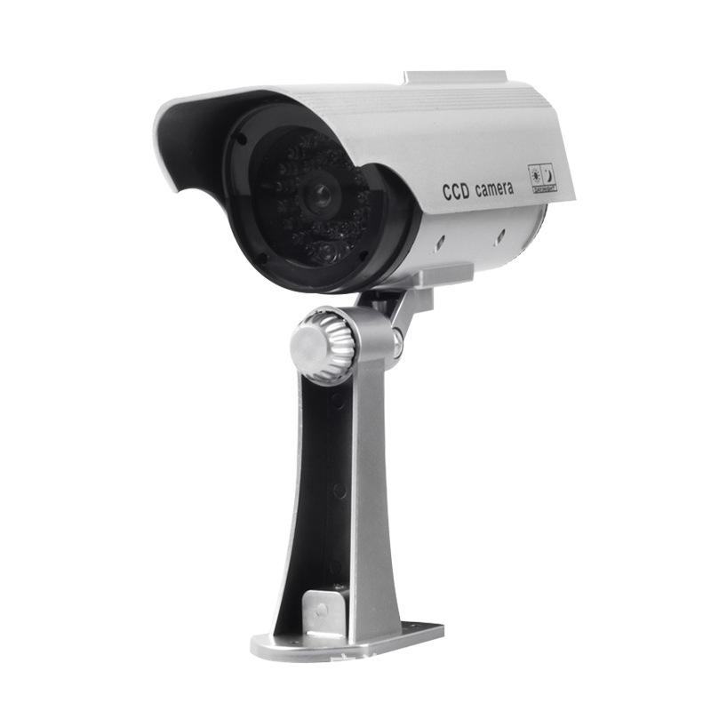 Solar-Powered Dummy Surveillance Camera