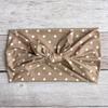 Polka Dot Women Wide Headwraps Large Non Slip Hairband Hair Accessories Bow Headbands  Sports