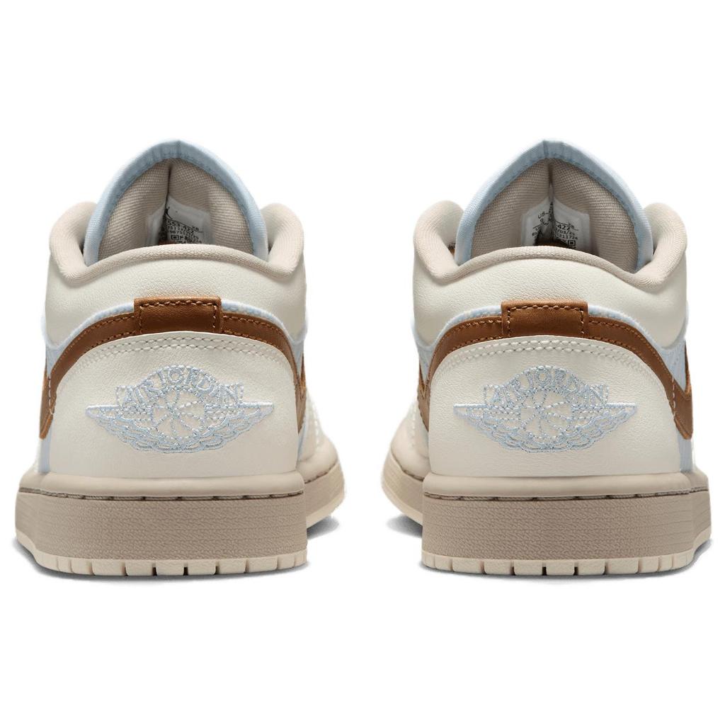 Jordan Air Jordan 1 Low Винтажные Баскетбольные Кроссовки Женские Бело-Синие IR7553-422