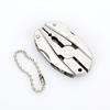 Mini Foldaway Keychain Pliers Knife Steel Portable Pocket Multi Functionnal Tools Set Screwdriver with Nylon Bag