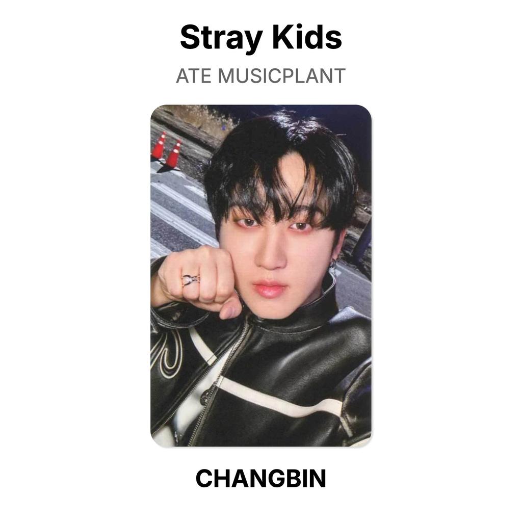 Stray Kids Официальная фотокарточка ATE MUSICPLANT