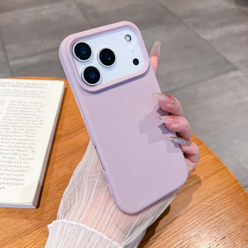 Роскошный матовый чехол из силикона TPU конфетного цвета с мягким на ощупь покрытием для IPhone 17 Air 16E 15 14 13 Pro Max, устойчивый к пятнам, противоударный чехол