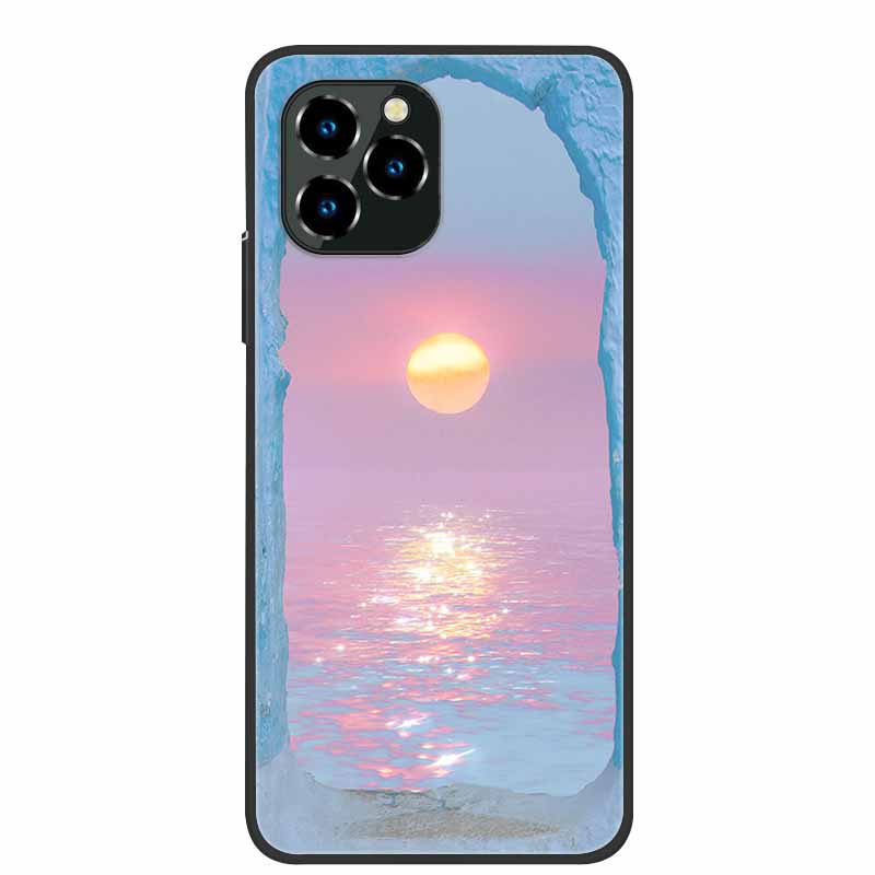 Phone Case For Oukitel C21 Pro Christmas Silicone TPU Soft Cover For Oukitel C21 Pro Coque Protector Bumper OukitelC21 Elk Funda