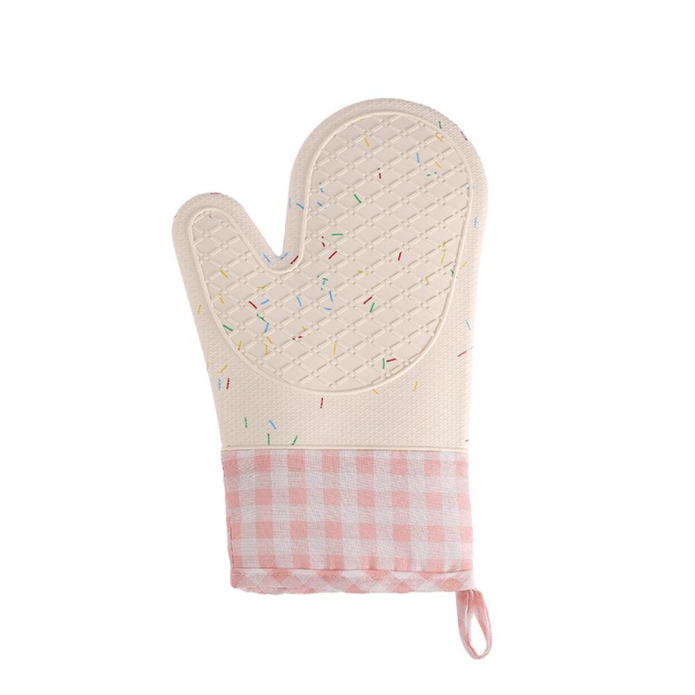 Anti Scalding Silicone Gloves Heat Insulation Oven Gloves Microwave Gloves Baking
