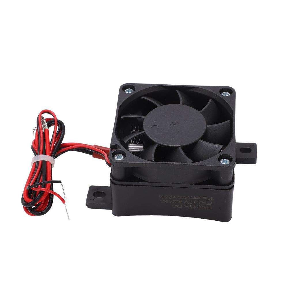 Тепловентилятор PTC DC12V 50W с постоянной температурой нагрева, изолированный мини-керамический воздухонагреватель для небольшого пространства