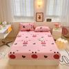100% Cotton Bed Sheets Breathable Fitted Sheet Non-slip Bed Linen High Quality Mattress Cover roupa de cama (No Pillowcase)