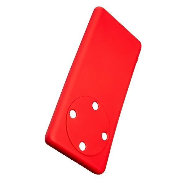 Beline Etui Silicone Honor Magic5 Lite Czerwony/Red