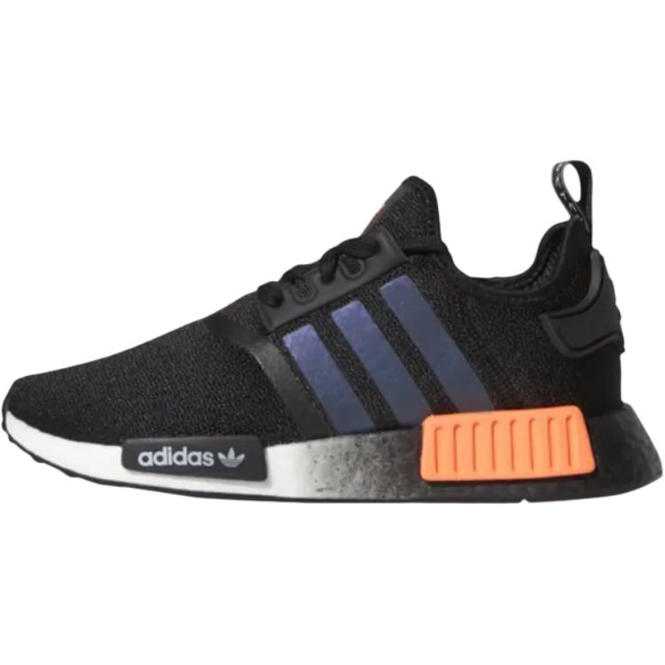 adidas Originals NMD_R1 Низкие Подростковые Повседневные Кроссовки Черные Подростки FW0186