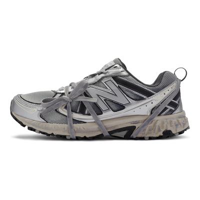 NB 410 Низкие Беговые Кроссовки Унисекс Серебристо-серый Черный MT410KR5(Команда80-)