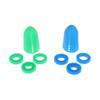 1 комплект силиконовый глушитель для кальяна регулируемый размер выбор глушитель кальян аксессуары