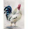 Полный квадратный круглый алмаз картина петух курица курица Алмазная вышивка крестиком мозаика картина горный хрусталь домашний декор подарок