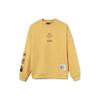 Li Ning X Disney Mickey X Keith Collaboration Casual Sports Breathable Pullover Sweatshirt Men Sweatshirt Light-Ochre AWDR591-2