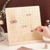 Wooden Pegboard Display Stand Jewellery Rack Organizer Earring for Selling