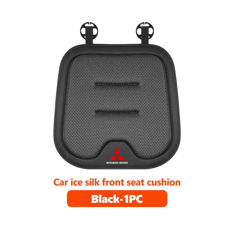 sdbf9 For Mitsubishi Car Seat Cover Ice Silk Seat Waist Cushion Covers Auto Seats Protection Pad Outlander Lancer Cross Colt Xpander