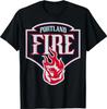 Футболка с логотипом-щитом-гербом Portland Fire WNBA