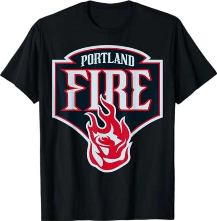 Футболка с логотипом-щитом-гербом Portland Fire WNBA