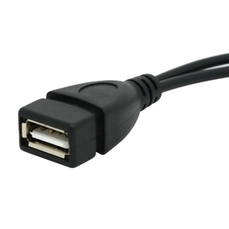 Адаптер-разветвитель USB 480 Мбит/с с OTG-кабелем для телефона, планшета, сменный кабель