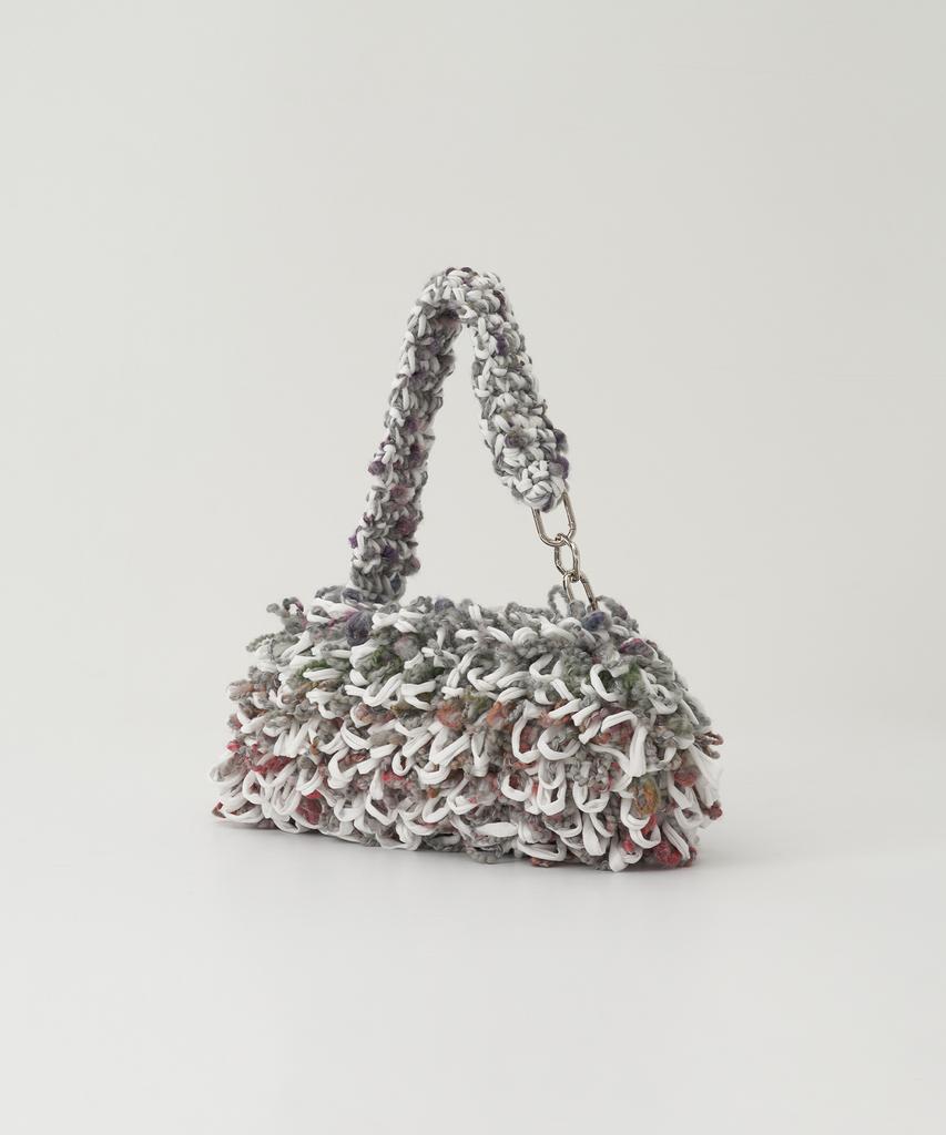 Mystikotita Feather Of Bouquet Bag - Grey