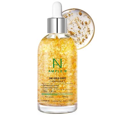 24K Gold Shot Ampoule 100 мл, лифтинг, антивозрастной, увлажняющий, восстанавливающий, корейская косметика, Kbeauty, образец