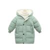 Kids Winter Fashion Hooded Down Coat Casual Boys Thick Warm Girls Long Jacket Parka Overcoat Outwear Jackets