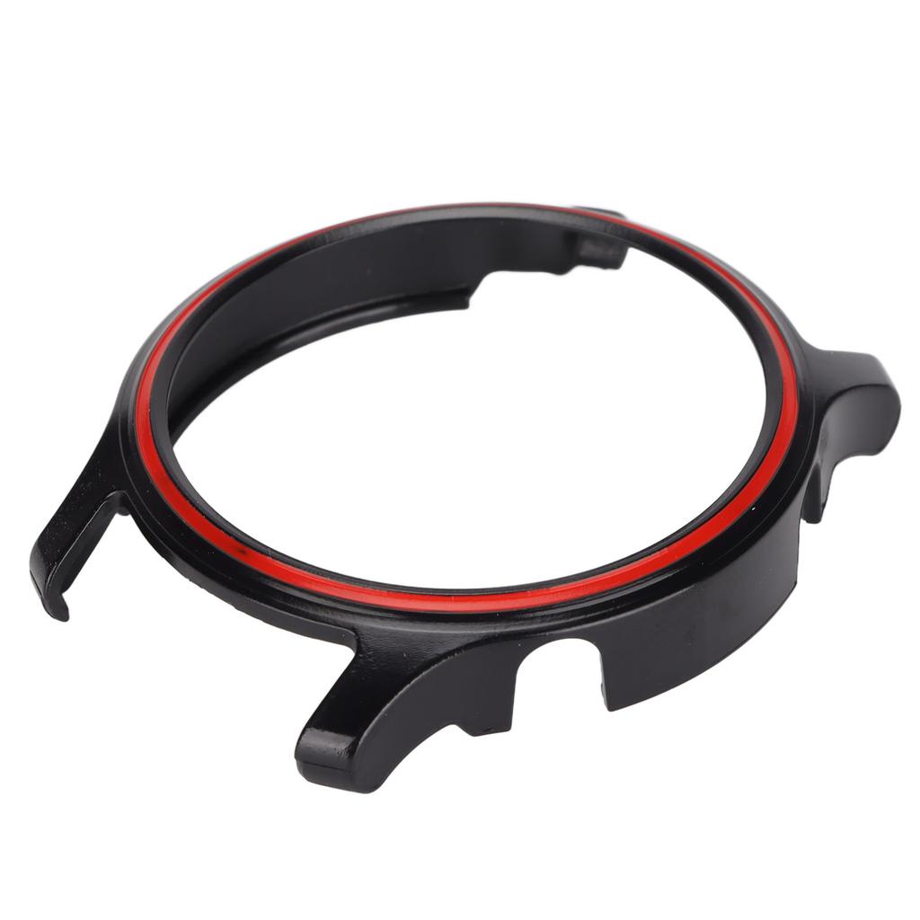 Защитная рамка для умных часов с полной защитой, спортивный защитный жесткий корпус для часов Haylou RS3 LS04, черный/красный