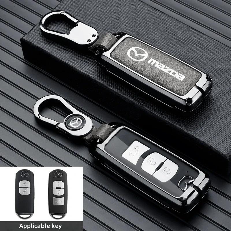 Car Key Cover Case Holder Shell Protection Fob For Mazda 3 Alexa CX30 CX-4 CX5 CX-5 CX8 CX-8 CX-30 CX9 CX-9 Keychain Accessories FF16 l1