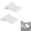 White Hot Shoe Covers for Canon Kiss M50 Mark EOS 200D Mark 1DX Mark 5D Mark 6D Mark II 2-Pack M, M2, M50, II, R, R5, R6, RP, Ra, 850D, 90D, 80D, 77D,