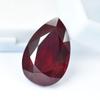 Natural Red Ruby Loose Gemstone 24.20 ct Pear Cut for Jewelry Making and Gem Collections