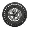 Electric Scooter Rear Wheel Assembly 8.5in Hub Honeycomb Tire 120mm Brake Disk Set for Xiaomi M365