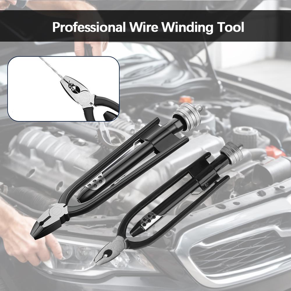 Tigthen Twisting Tools 6inch 9inch Unidirectional Aircraft Safety Wire Twisting Plier Hand Repair Kit Wire Winding Pliers