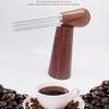 Инструмент для раздачи эспрессо с держателем, нержавеющая сталь 304, 8 игл, ручка из натурального дерева, порошок кофе эспрессо