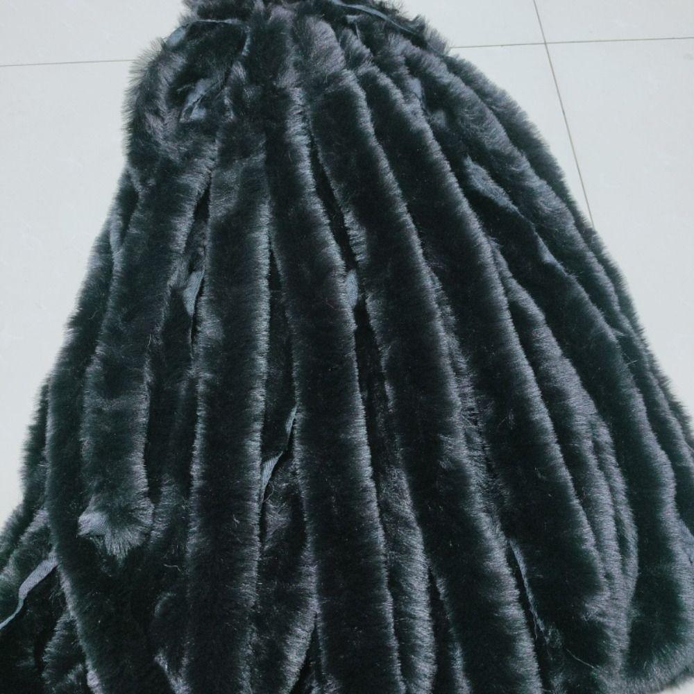 Handmade Wool Tops Fluffy Trim 1M Artificial Fur Stripe Decoration Faux Fur Ribbon Tape