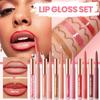 Lip Oil Lip Liner 6+6 Set Of 12 Lip Gloss Set 12ml