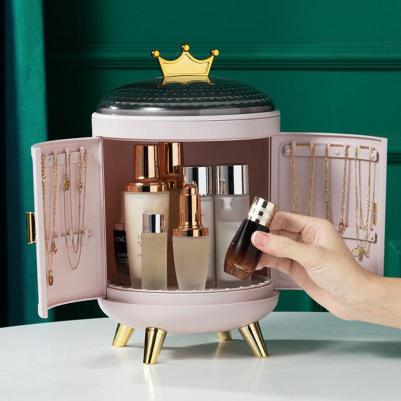 Desktop Storage Box Cosmetics Storage Box Necklacebox Lipstick Displaybox Jewelry Desktop Decoration Multifunctional Accessories
