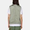 Stone Island SS23 Solid Color Large Pocket Zipper Vest Unisex Vests Green 7815G0619-V0055