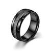 [Kesaeki] кольцо аксессуары мужское кольцо подарок кольцо модное юбилейное кольцо подходит на день рождения черный Нет. 9