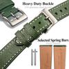 Watch Band Watch Strap Replacement Band Soft Italian Genuine Calf Leather Quick Release 18mm Watch Band for Men and Women Only [torbollo]
