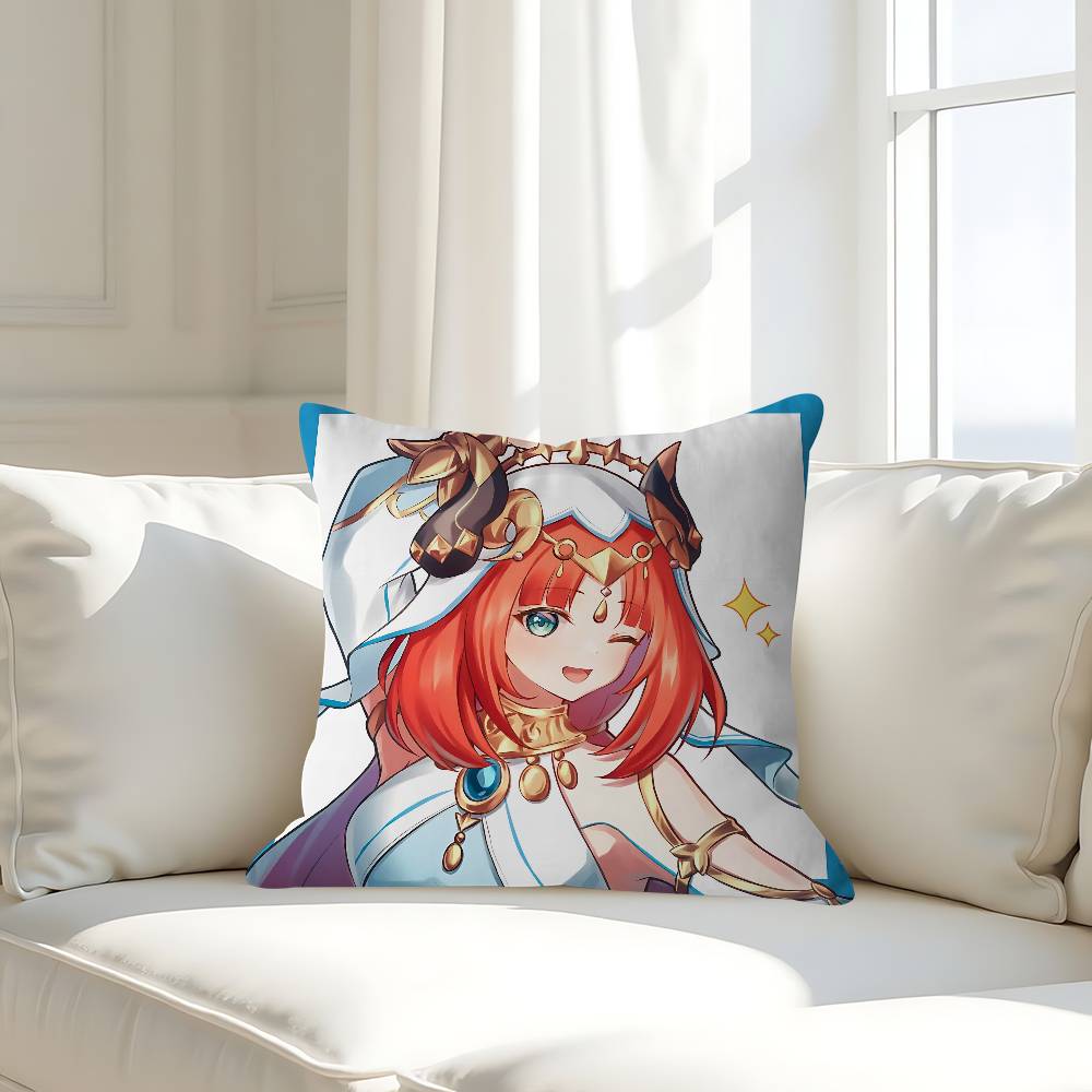Anime Characters -N-Nilous Pillow Anime Pillow Sofa Bed Head Pillow Cover Cushion Cover 45x45 Cm Fashion