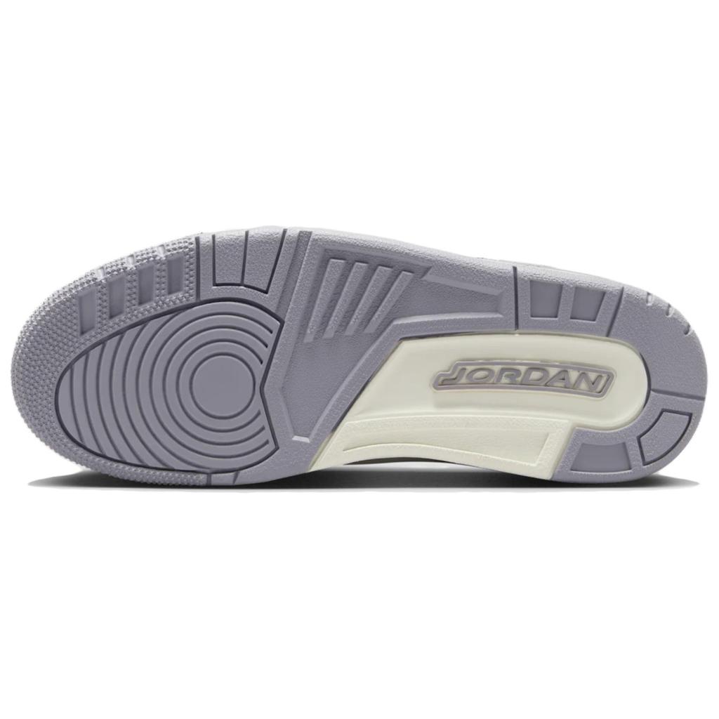 New JORDAN 3 Retro Sail Cement Grey Women's CK9246-100