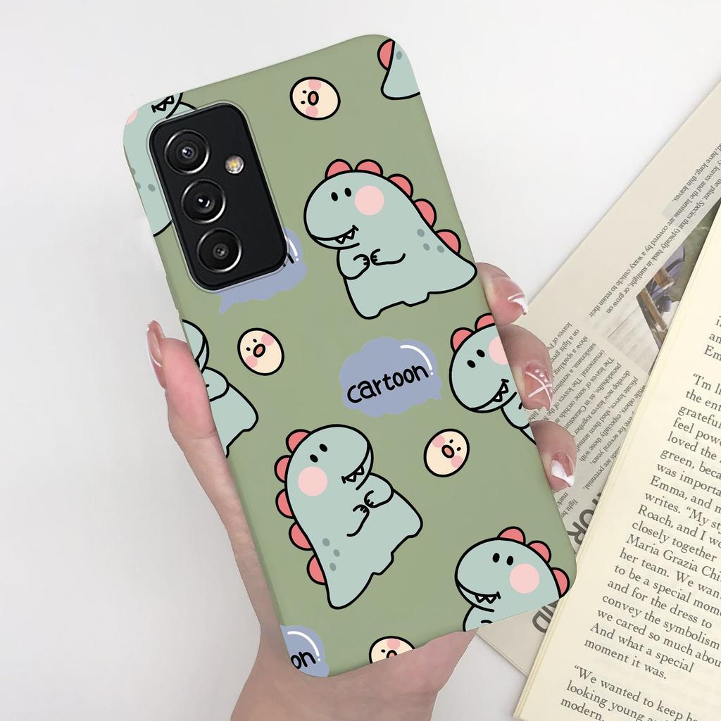 For Samsung A82 Phone Case Butterfly Lavender Matte Cover For Samsung Galaxy A82 A 82 Funda Soft Silicone Shockproof Bumper Capa