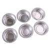 ZISIZ Round Aluminum Foil Bowls