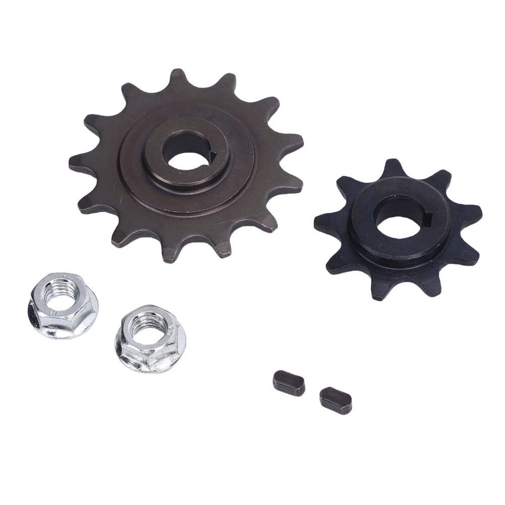 13 Tooth Chain Sprocket Set 420 Gear Motor Sprocket Kit for MY1016Z/MY1018