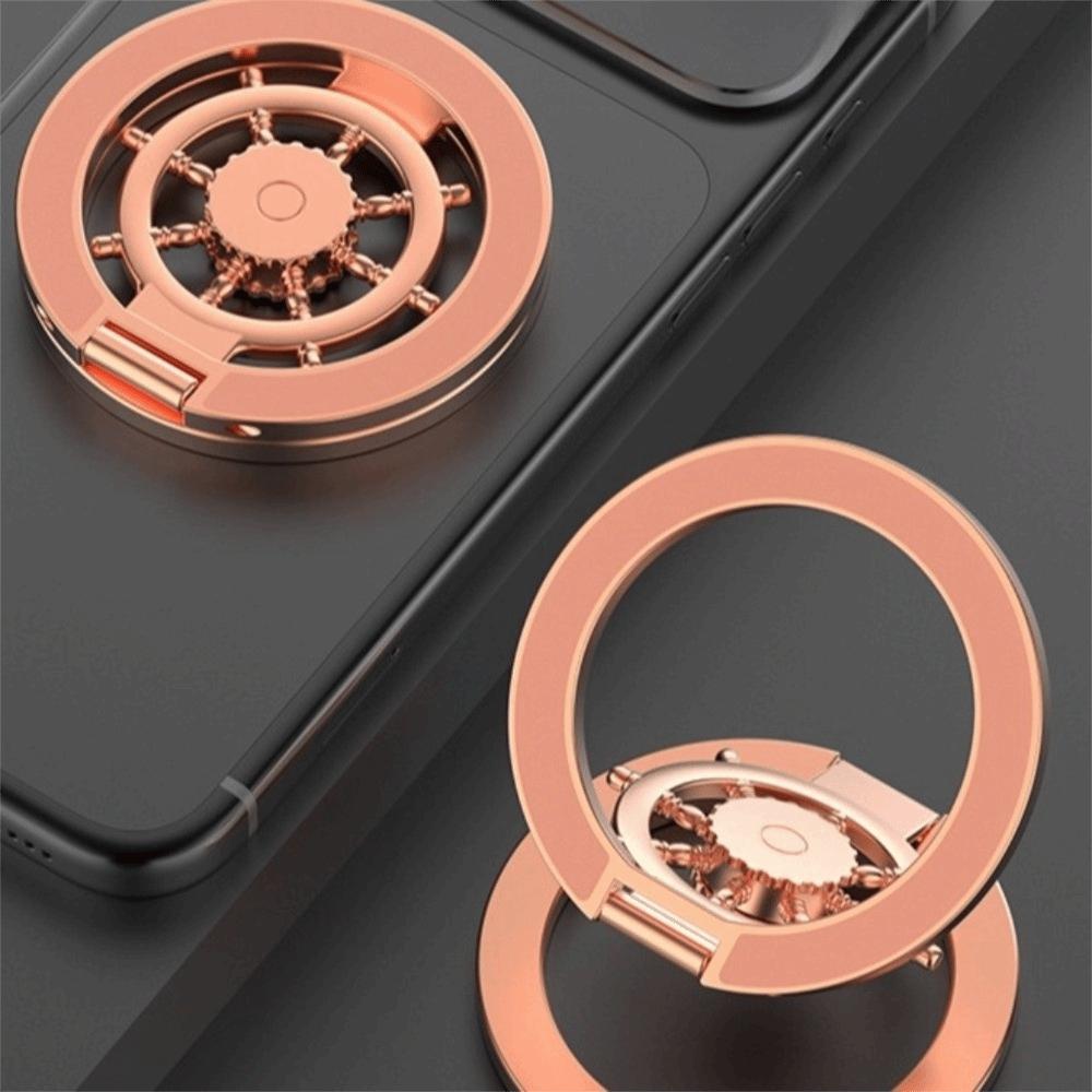 360 Rotating Magnetic Phone Holder Foldable Foldable Phone Grip Phone Ring Stand Adults Use