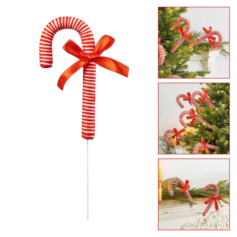 Handmade Hanging Candy Cane Ornaments Merry Christmas Decoration