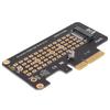 M.2 to PCIE3.0 Riser Card PH41X4A Full Height Bezel NVME M.2 to PCIE3.0 Adapter Card for Windows for OS for Linux