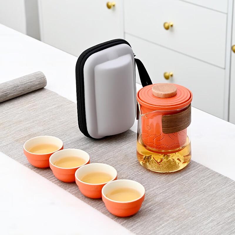Shangqi Portable Ceramic Travel Tea Set