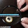 CLEARVIEW Handheld Magnifier XXL Magnifying Glass Reading Magnifier Magnifying Glass Reading Aid Seniors Children