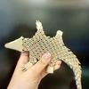 Статуэтка Ежика, напечатанная на 3D-принтере, Аниме, Прочный Пластик, Искусственное Животное, Декор для Дома, Градиентный Цвет, Имитация, Модель Животного