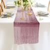 30 см*180 см шифоновая дорожка для стола в стиле бохо, романтическая дорожка для стола на свадьбу, день рождения, вечеринку, день святого валентина, украшение стола
